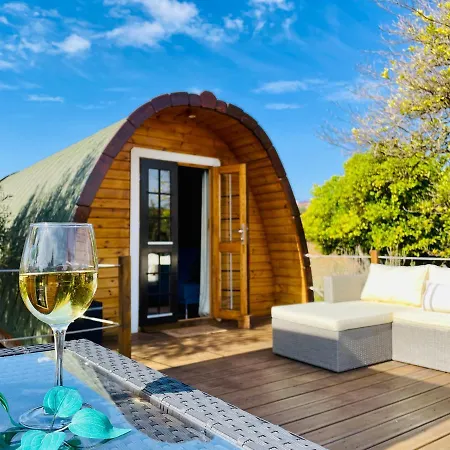Glamping Turquesa, Feel And Relax In A Wood House Pension Corredoura Buitenkant foto