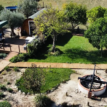 Glamping Turquesa, Feel And Relax In A Wood House Pension Corredoura Buitenkant foto